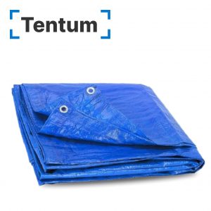 Полог тарпаулин строительный 180 гр/м2 , размер 2x4м с люверсами