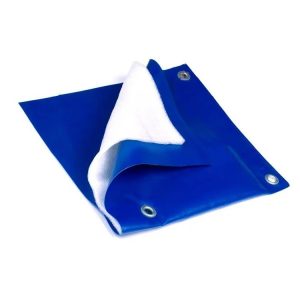 Утепленный Тент ПВХ 650 гр/м2, размер 2×4м с люверсами